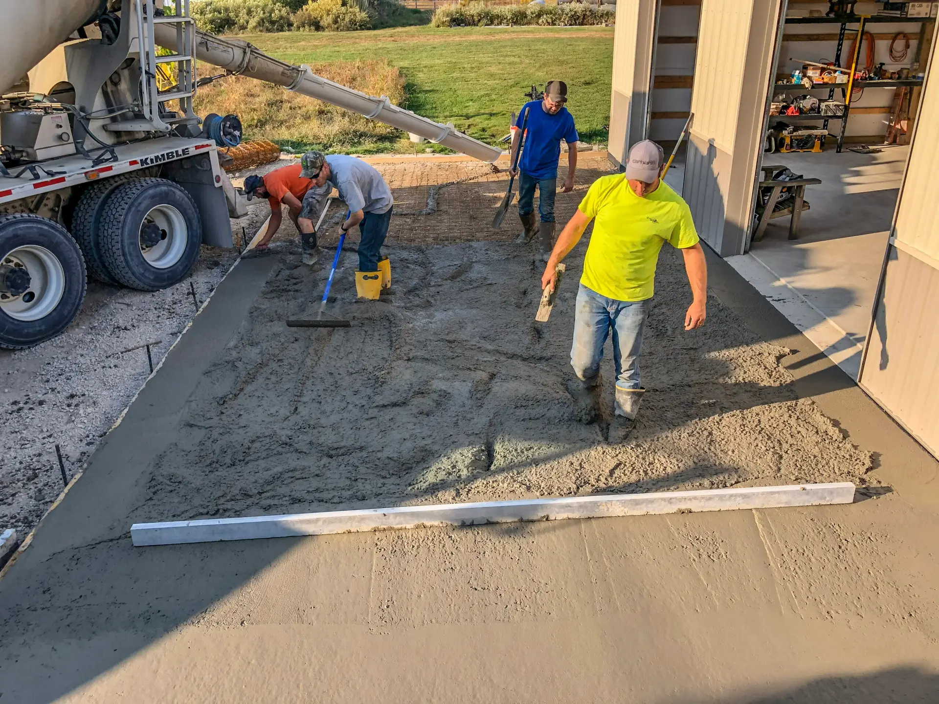 concrete work