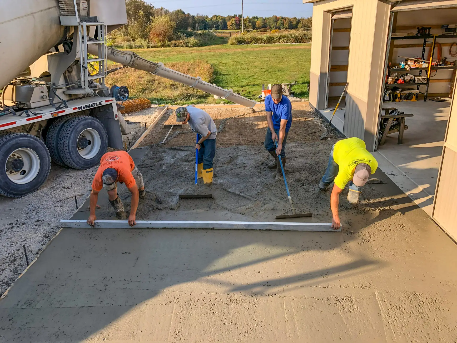 concrete work